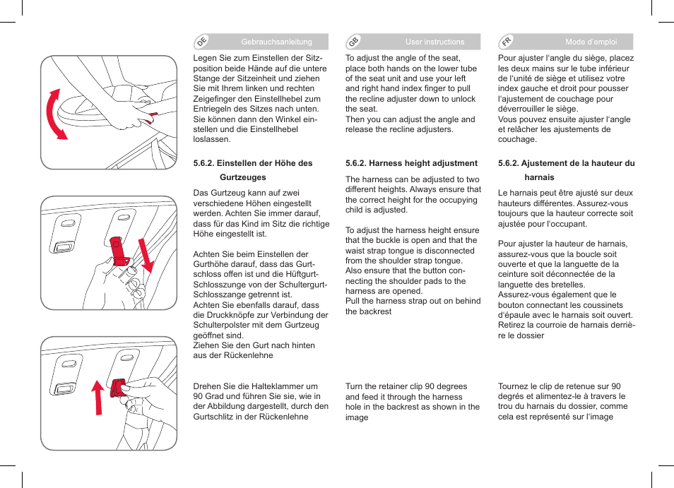 Britax Affinity User Manual | Page 20 / 218