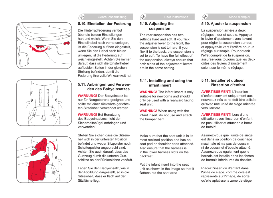 Britax Affinity User Manual | Page 28 / 218