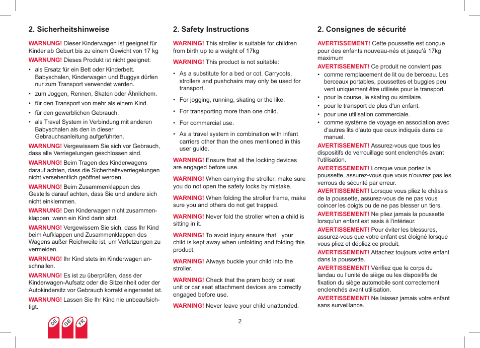 Britax Affinity User Manual | Page 5 / 218