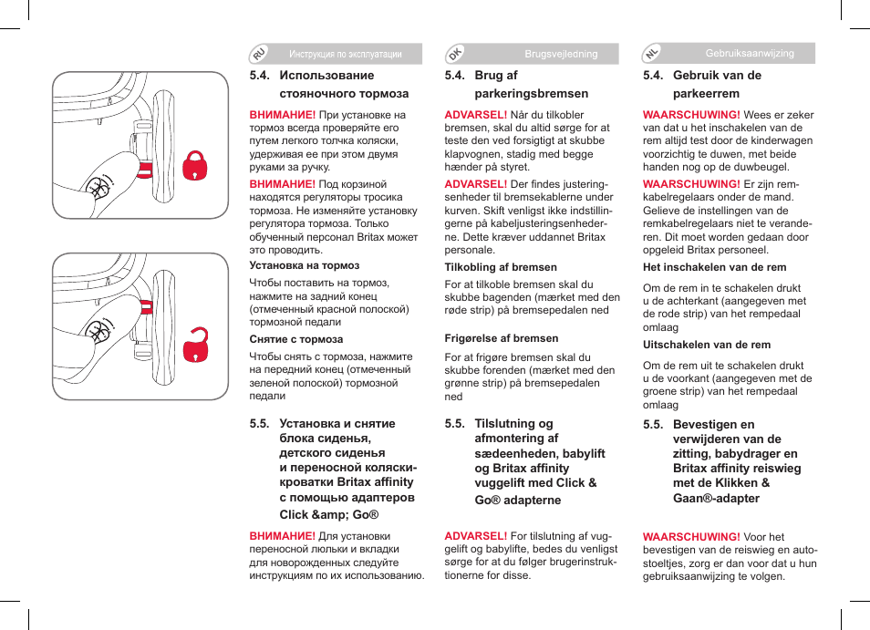 Britax Affinity User Manual | Page 88 / 218