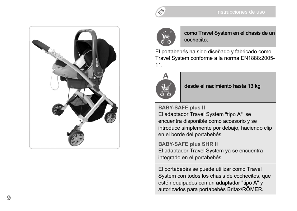 Britax Romer BABY-SAFE plus SHR II User Manual | Page 101 / 272