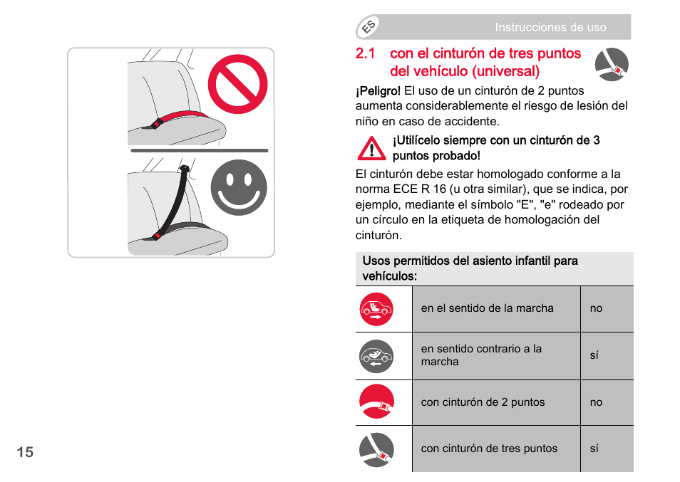 Britax Romer BABY-SAFE plus SHR II User Manual | Page 107 / 272