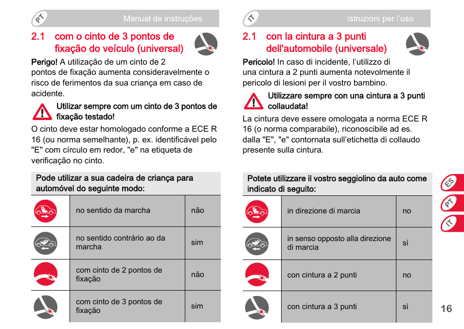 Britax Romer BABY-SAFE plus SHR II User Manual | Page 108 / 272