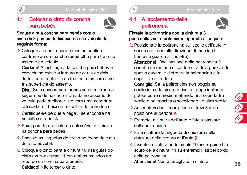 Britax Romer BABY-SAFE plus SHR II User Manual | Page 130 / 272