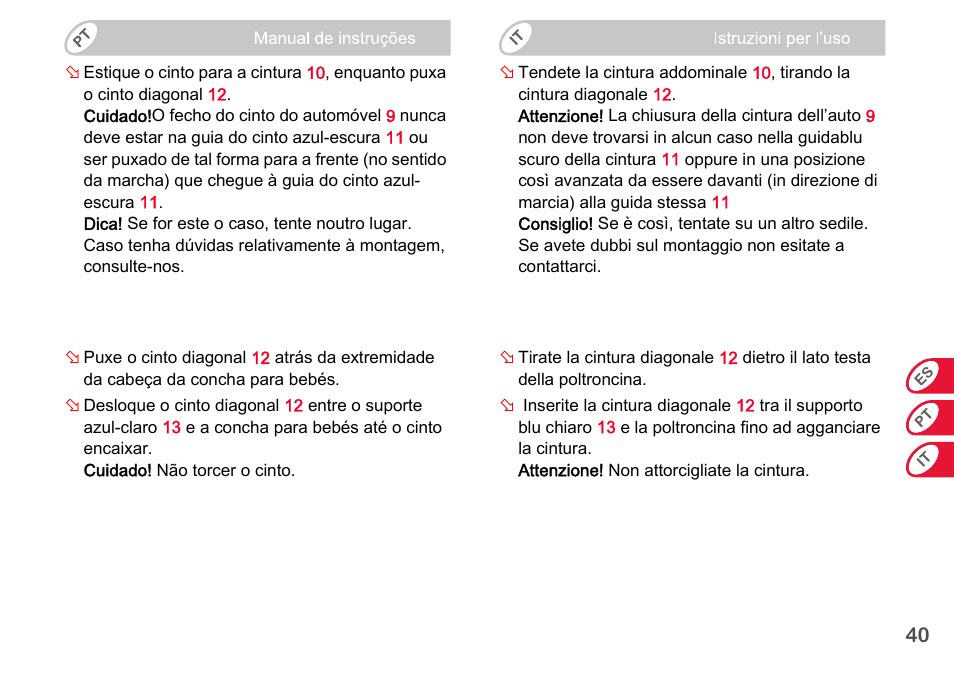 Britax Romer BABY-SAFE plus SHR II User Manual | Page 132 / 272