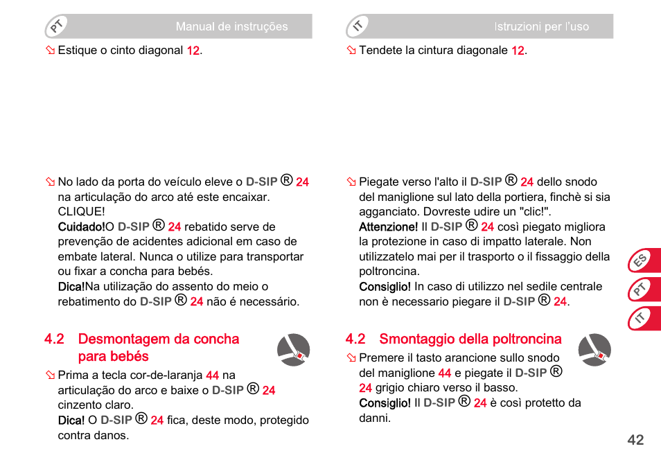 Britax Romer BABY-SAFE plus SHR II User Manual | Page 134 / 272