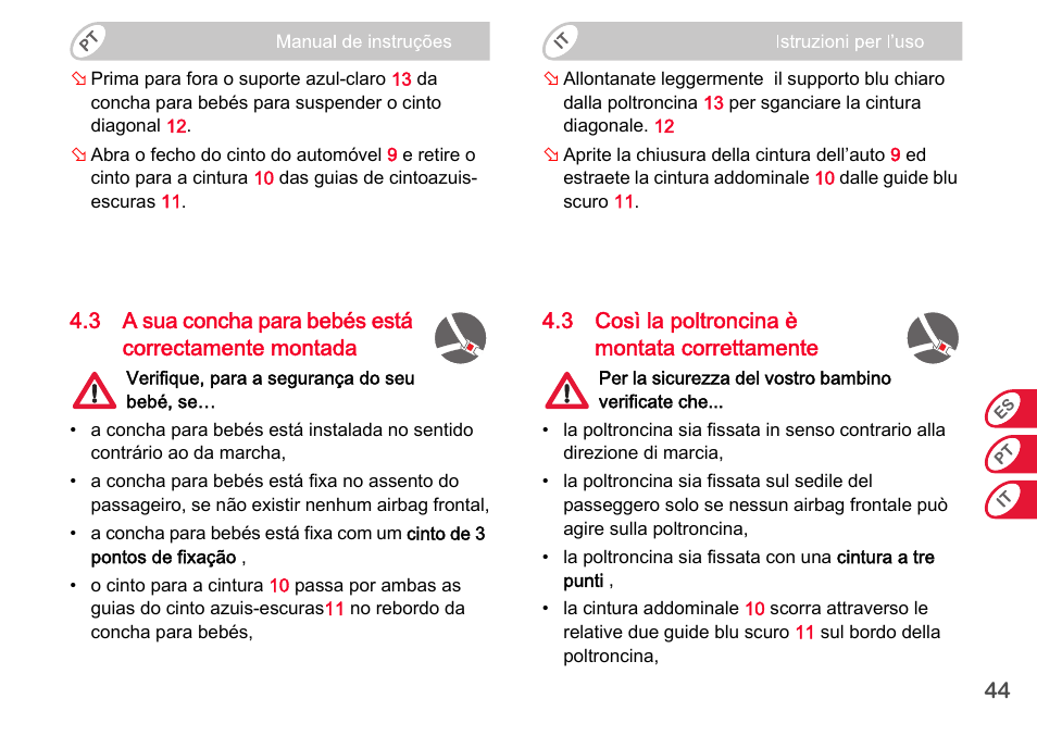 Britax Romer BABY-SAFE plus SHR II User Manual | Page 136 / 272