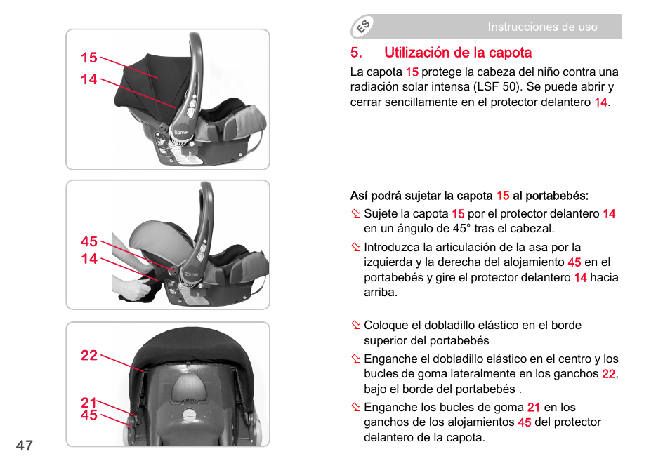 Britax Romer BABY-SAFE plus SHR II User Manual | Page 139 / 272
