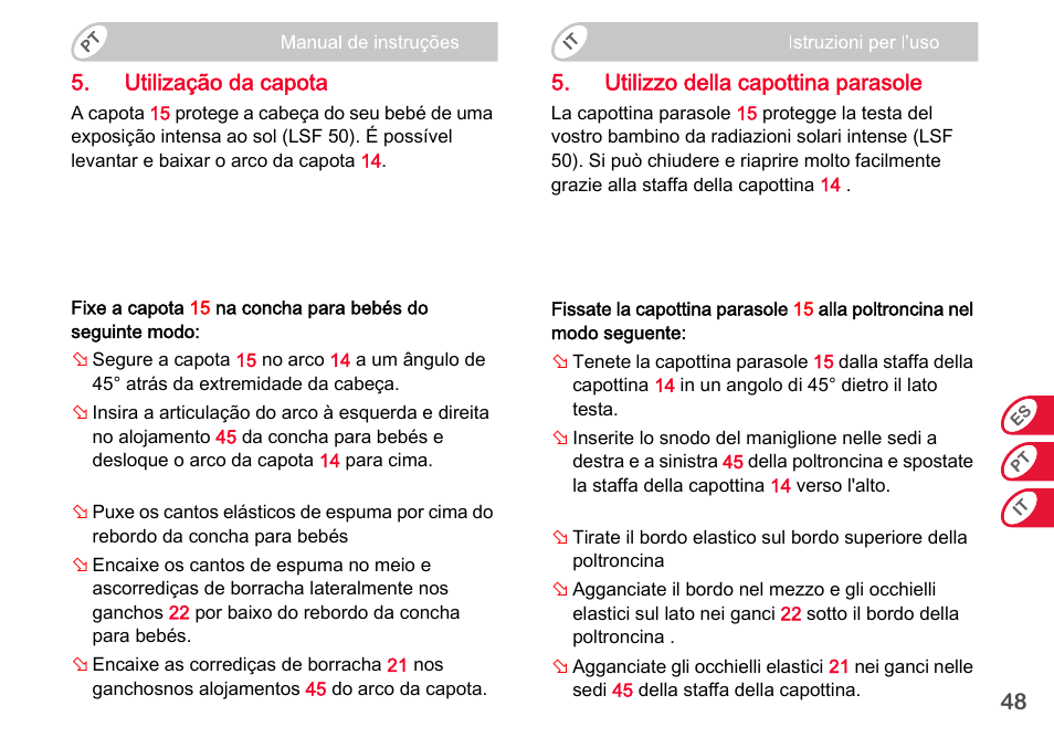 Britax Romer BABY-SAFE plus SHR II User Manual | Page 140 / 272
