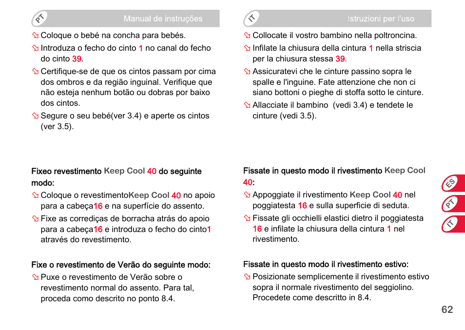 Britax Romer BABY-SAFE plus SHR II User Manual | Page 154 / 272