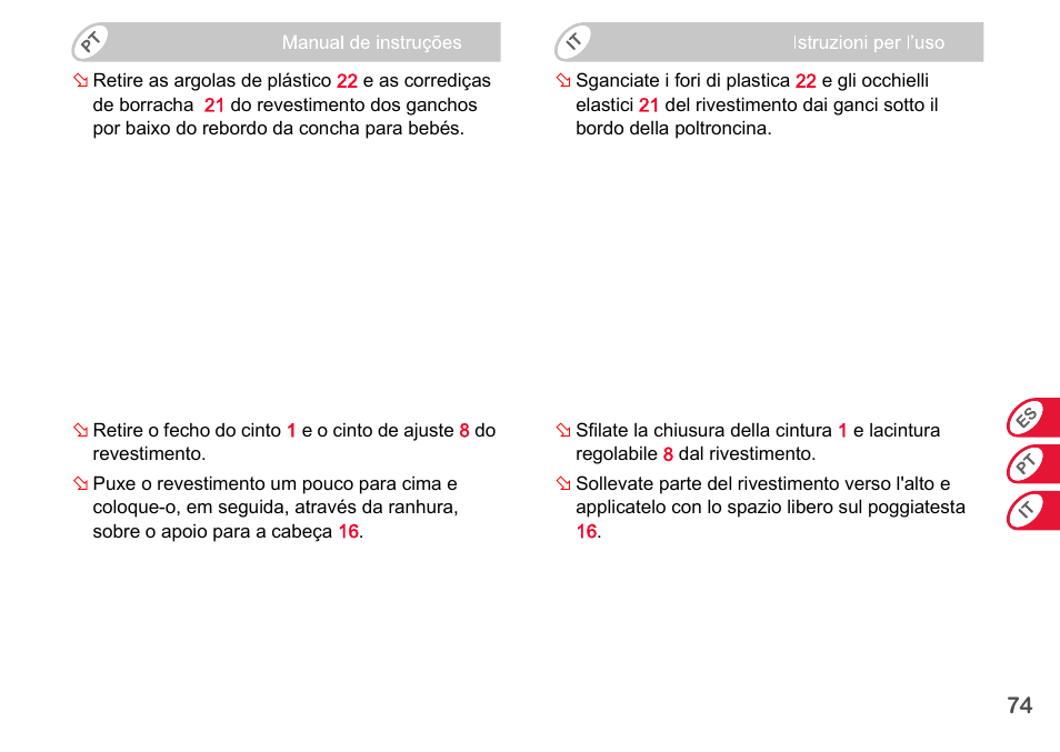 Britax Romer BABY-SAFE plus SHR II User Manual | Page 166 / 272
