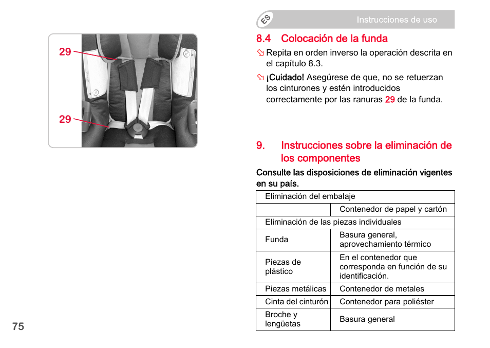 Britax Romer BABY-SAFE plus SHR II User Manual | Page 167 / 272