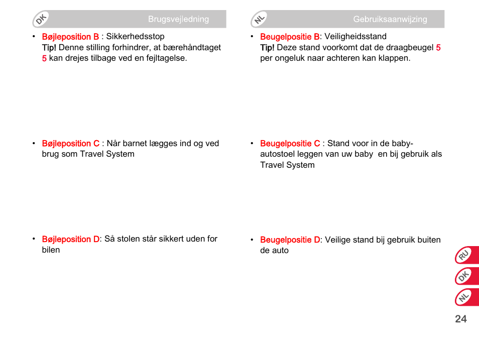 Britax Romer BABY-SAFE plus SHR II User Manual | Page 207 / 272