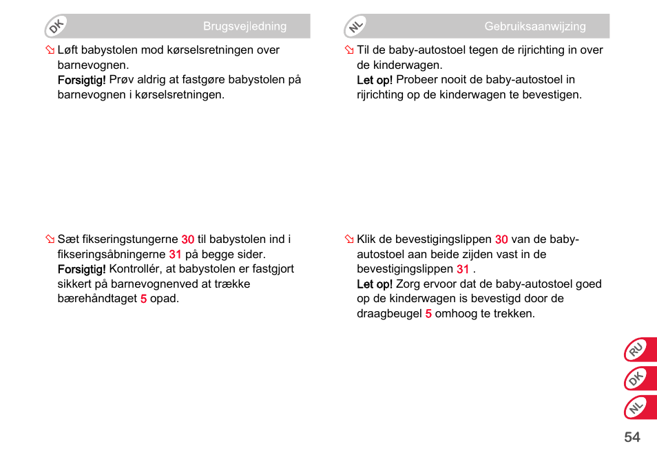 Britax Romer BABY-SAFE plus SHR II User Manual | Page 237 / 272