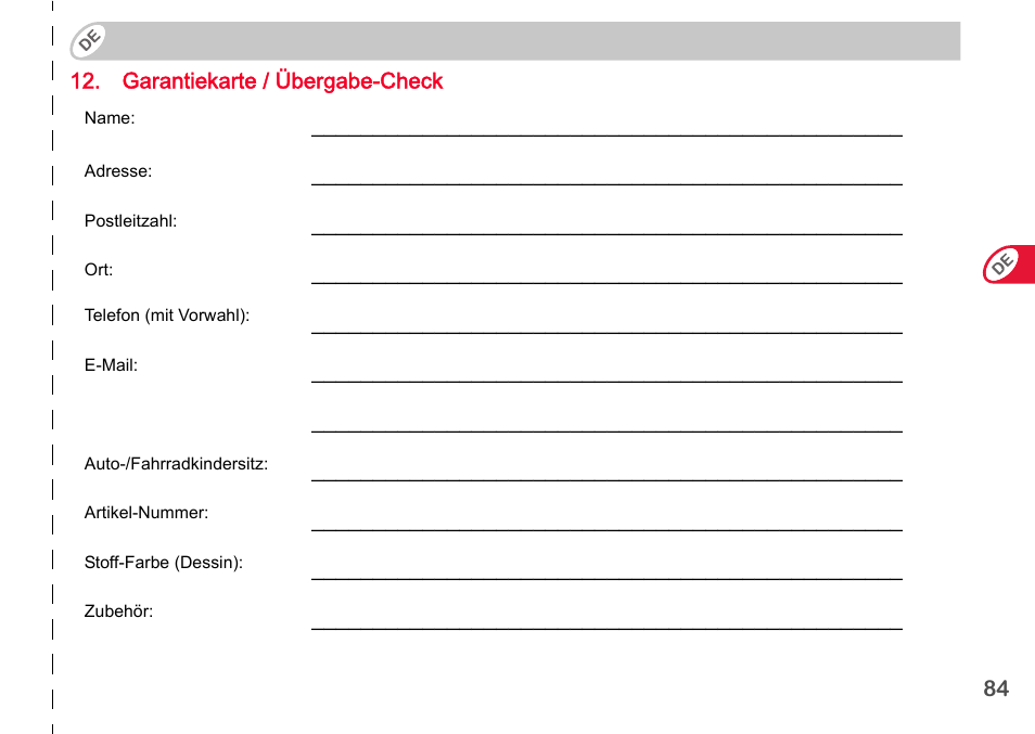 Britax Romer BABY-SAFE plus SHR II User Manual | Page 85 / 272