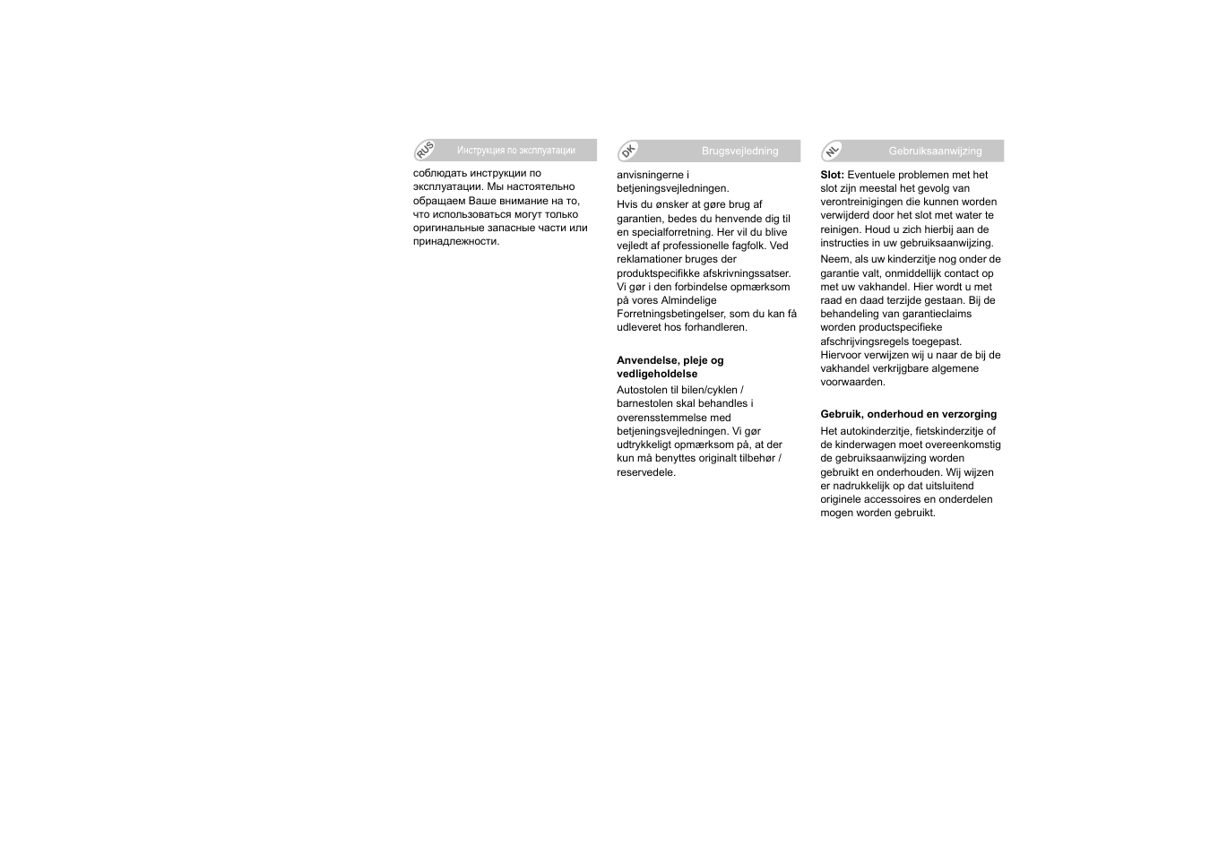 Britax SAFEFIX plus User Manual | Page 101 / 104