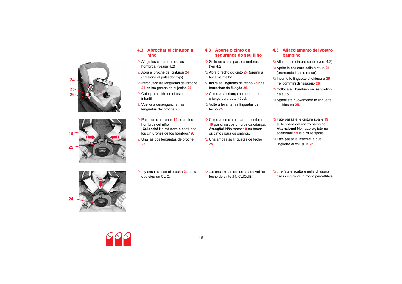 Britax SAFEFIX plus User Manual | Page 54 / 104