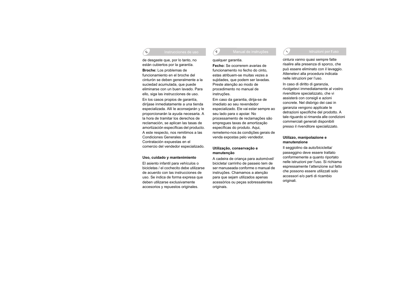 Britax SAFEFIX plus User Manual | Page 67 / 104