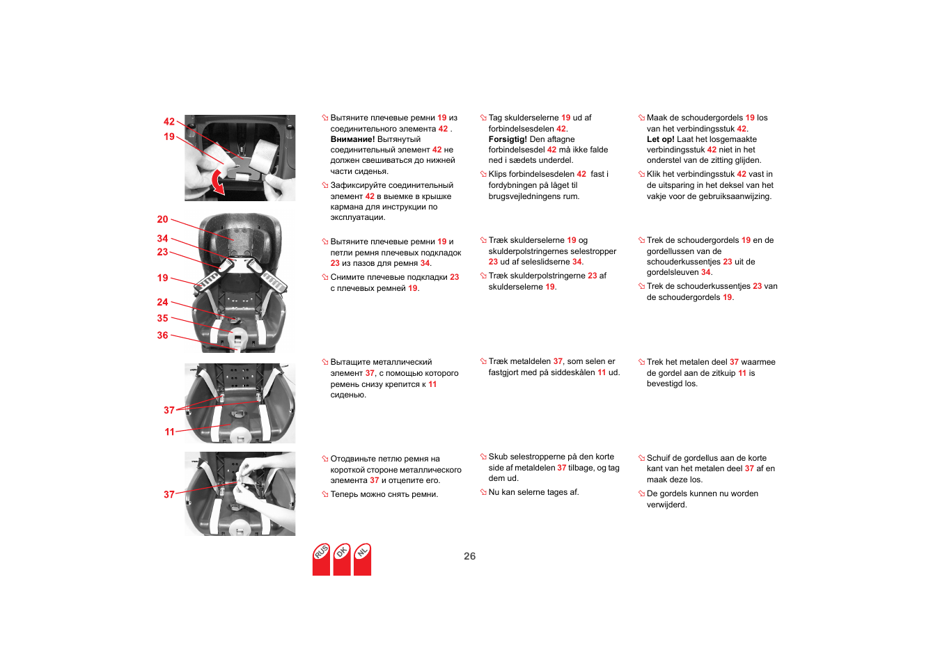 Britax SAFEFIX plus User Manual | Page 96 / 104