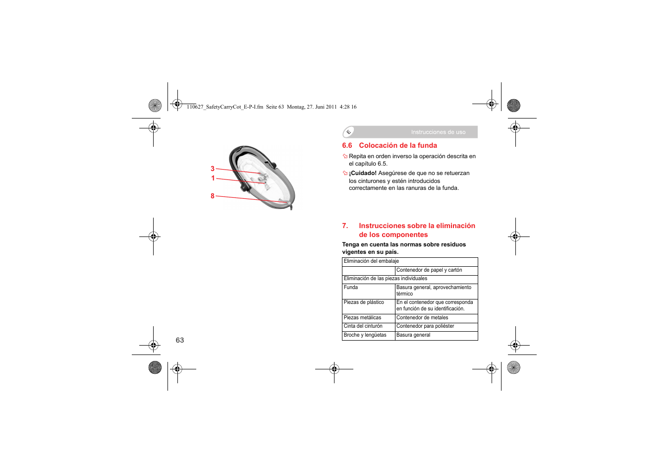 Britax BABY-SAFE SLEEPER User Manual | Page 142 / 233