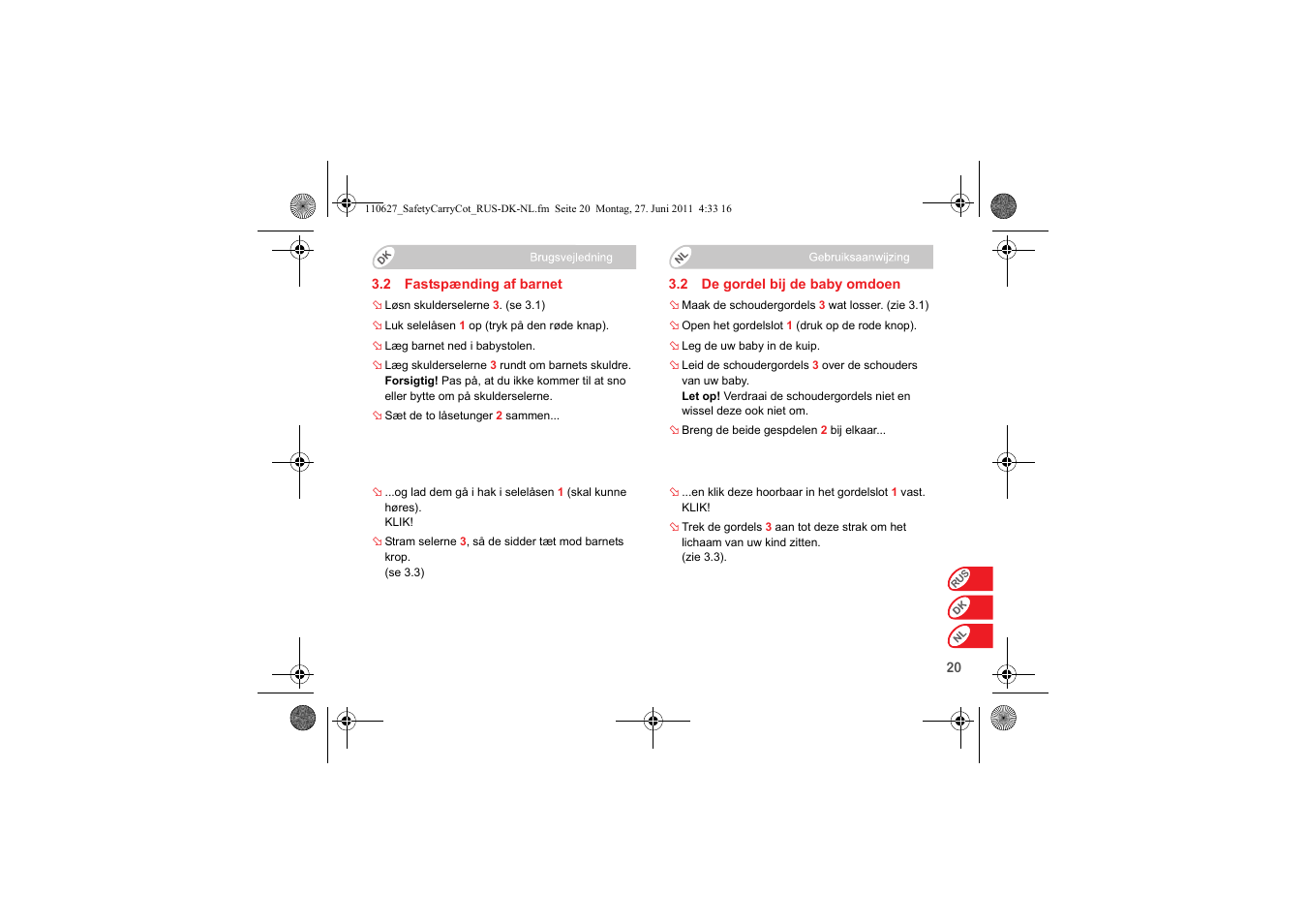Britax BABY-SAFE SLEEPER User Manual | Page 176 / 233