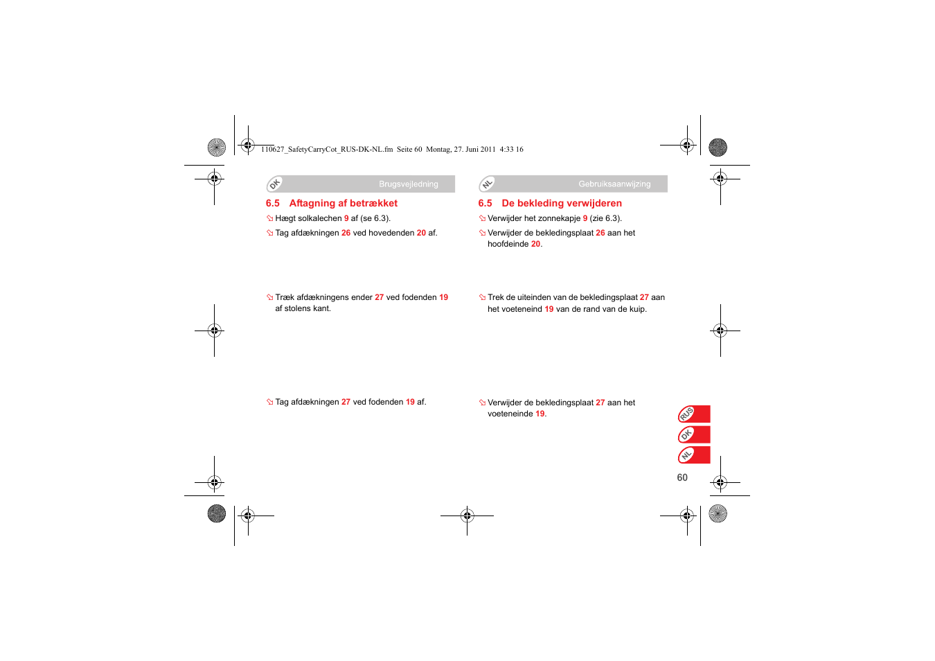 Britax BABY-SAFE SLEEPER User Manual | Page 216 / 233