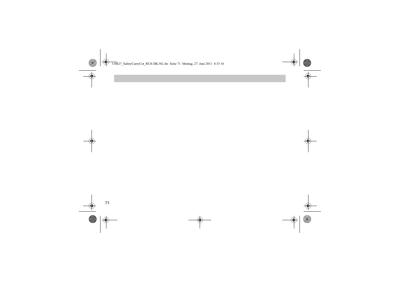 Britax BABY-SAFE SLEEPER User Manual | Page 227 / 233