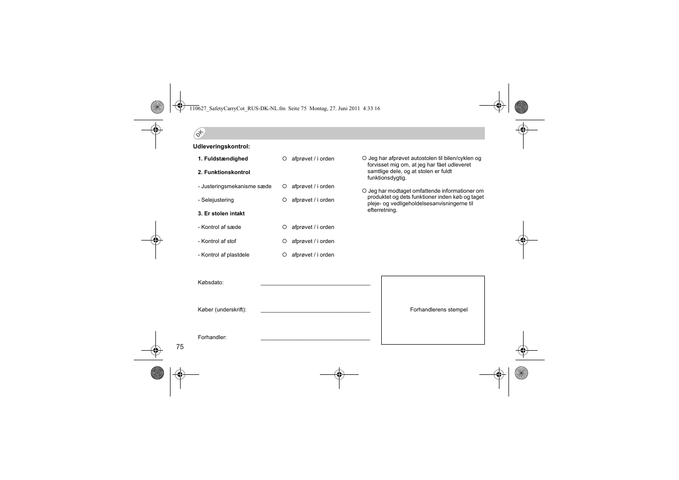 Britax BABY-SAFE SLEEPER User Manual | Page 231 / 233