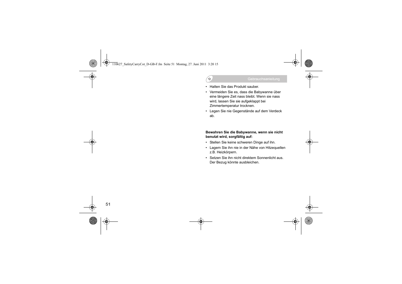 Britax BABY-SAFE SLEEPER User Manual | Page 53 / 233