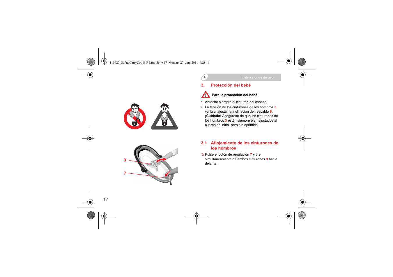 Britax BABY-SAFE SLEEPER User Manual | Page 96 / 233