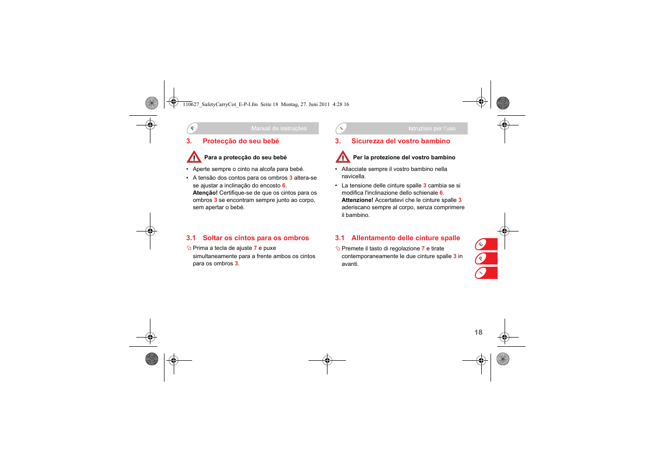 Britax BABY-SAFE SLEEPER User Manual | Page 97 / 233