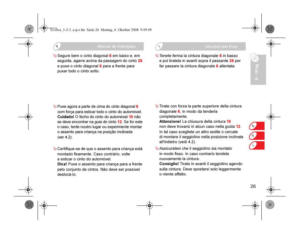 Britax EVOLVA 123 Plus User Manual | Page 111 / 251
