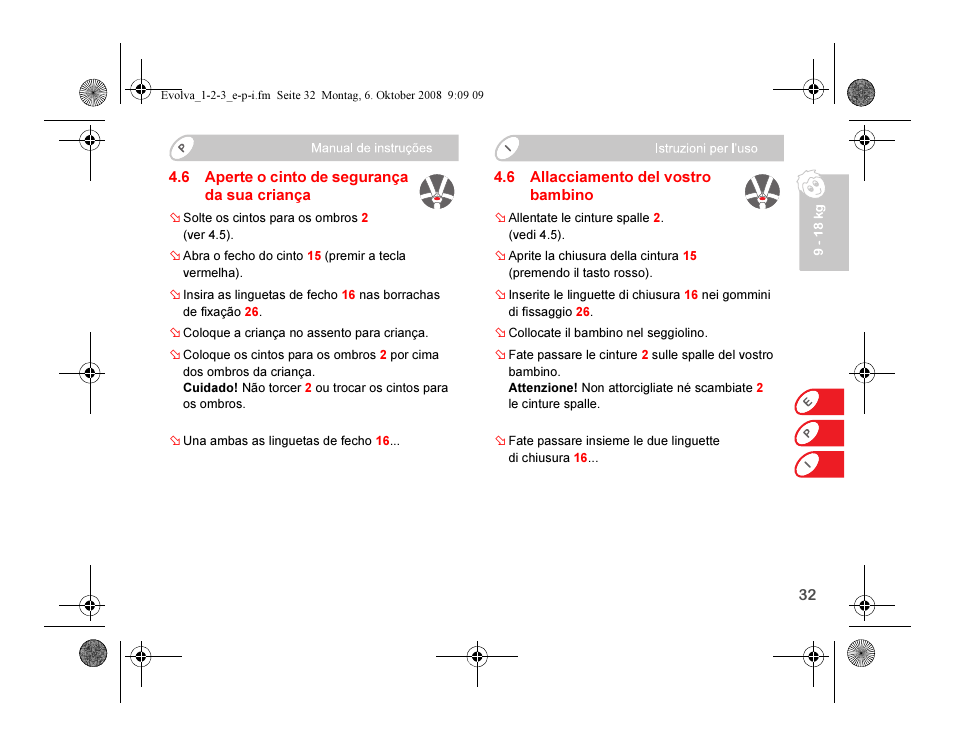 Britax EVOLVA 123 Plus User Manual | Page 117 / 251