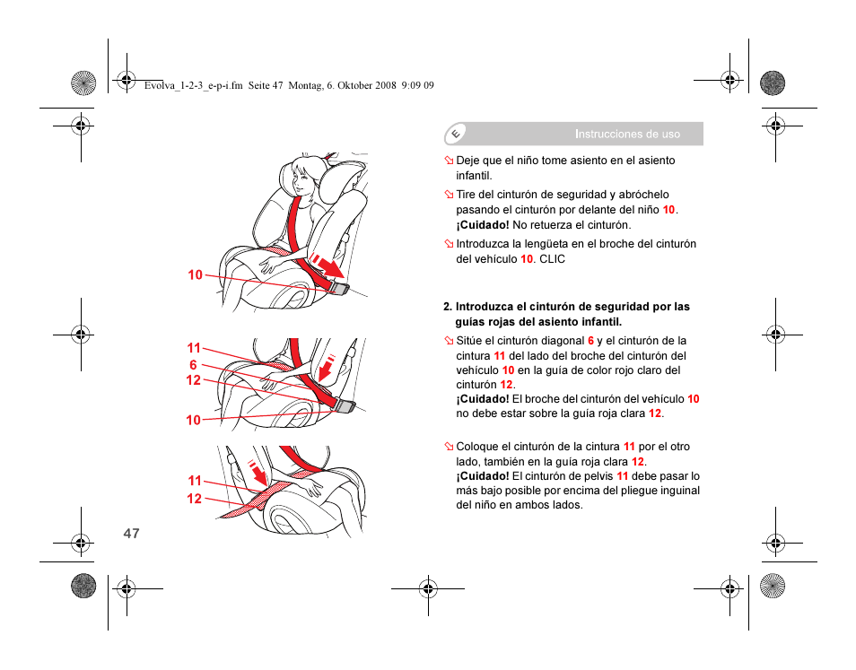 Britax EVOLVA 123 Plus User Manual | Page 132 / 251
