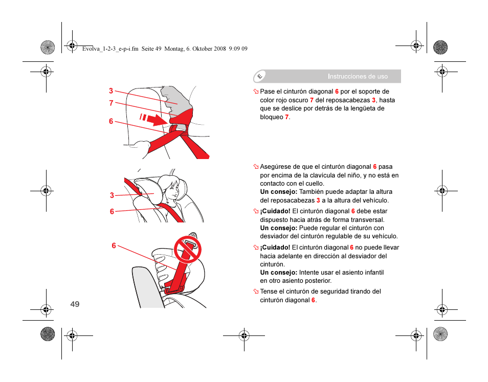Britax EVOLVA 123 Plus User Manual | Page 134 / 251