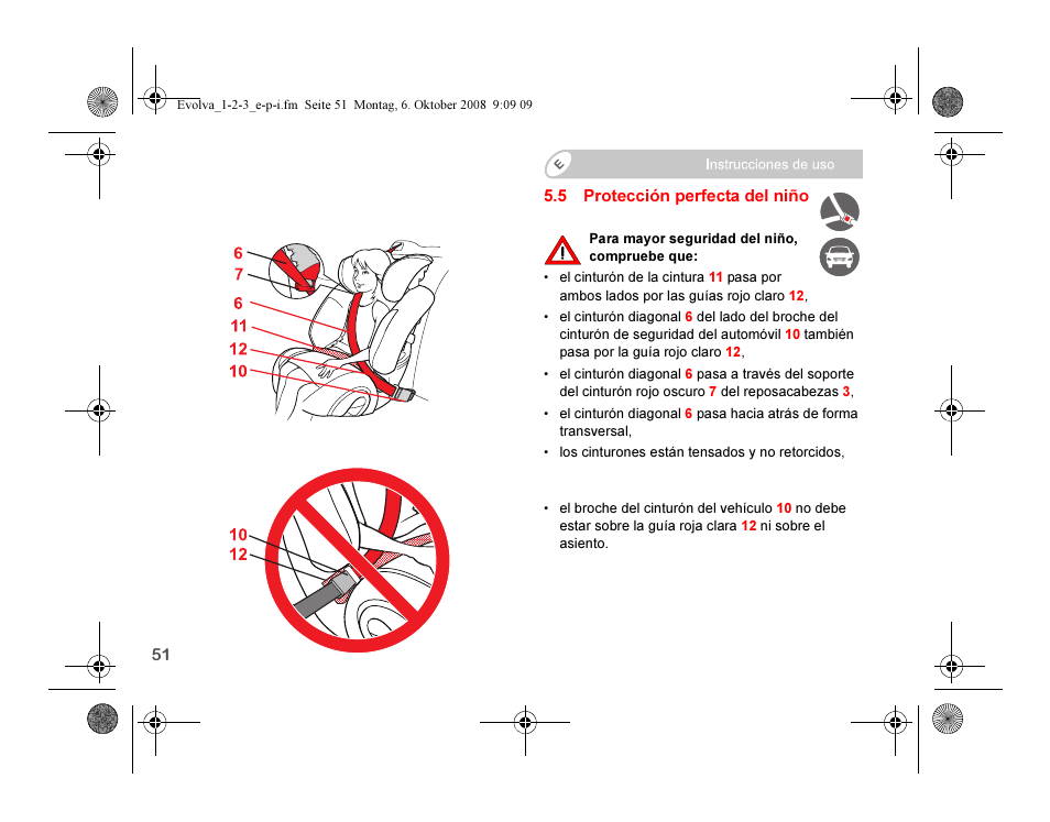 Britax EVOLVA 123 Plus User Manual | Page 136 / 251