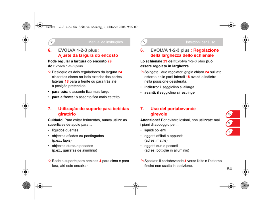 Britax EVOLVA 123 Plus User Manual | Page 139 / 251