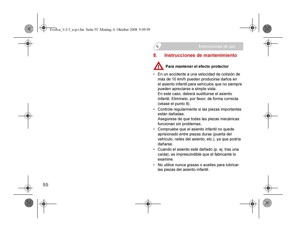 Britax EVOLVA 123 Plus User Manual | Page 140 / 251