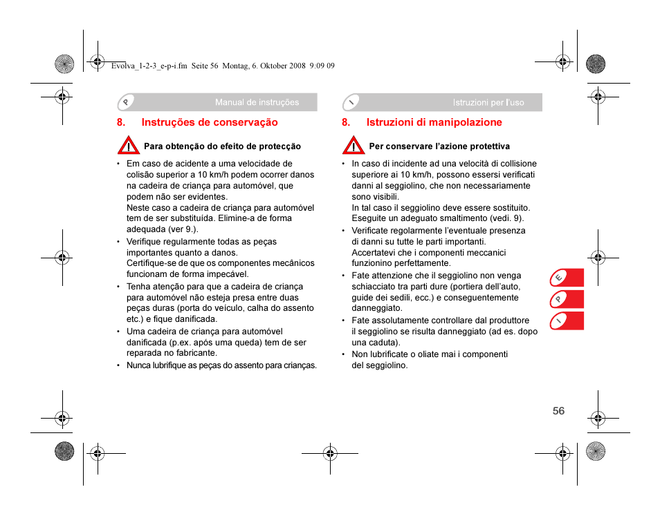 Britax EVOLVA 123 Plus User Manual | Page 141 / 251