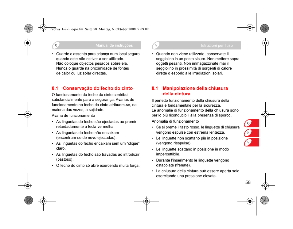 Britax EVOLVA 123 Plus User Manual | Page 143 / 251