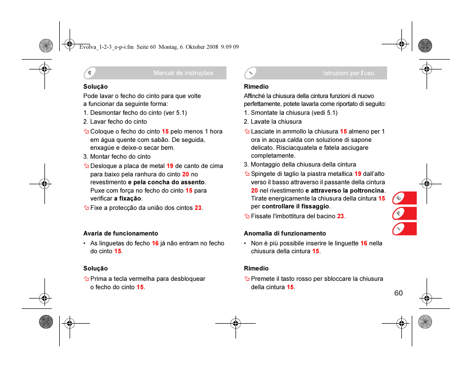 Britax EVOLVA 123 Plus User Manual | Page 145 / 251