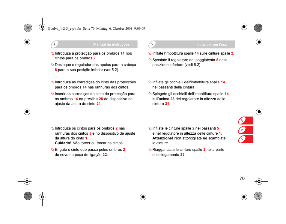 Britax EVOLVA 123 Plus User Manual | Page 155 / 251