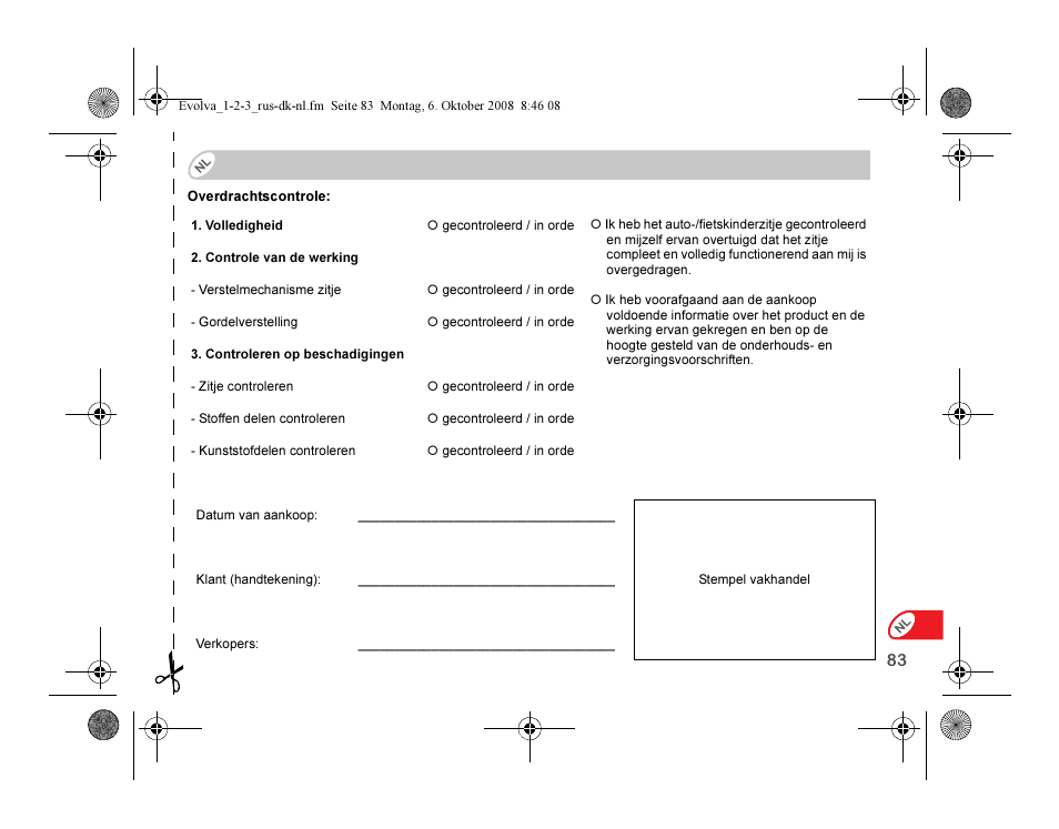 Britax EVOLVA 123 Plus User Manual | Page 251 / 251