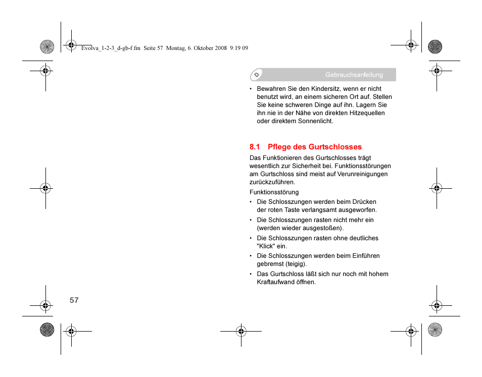 Britax EVOLVA 123 Plus User Manual | Page 59 / 251