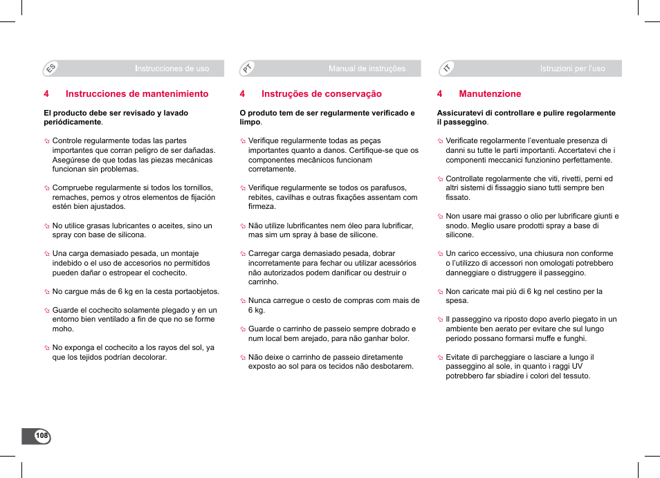 Britax B-Agile Double User Manual | Page 110 / 132