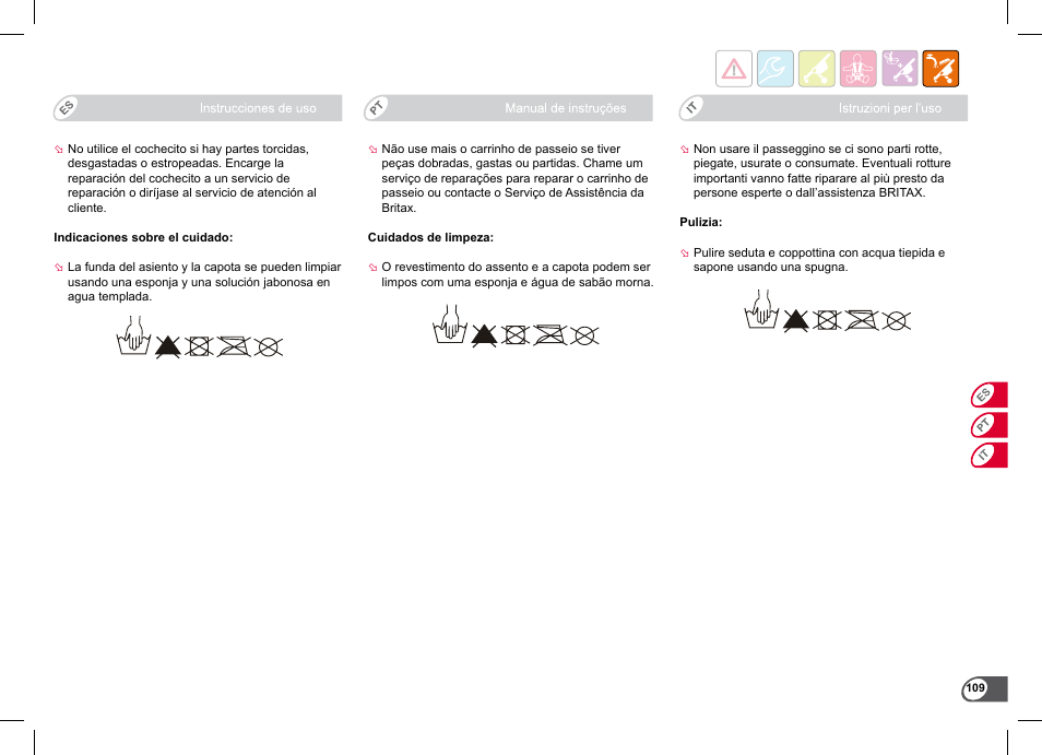 Britax B-Agile Double User Manual | Page 111 / 132