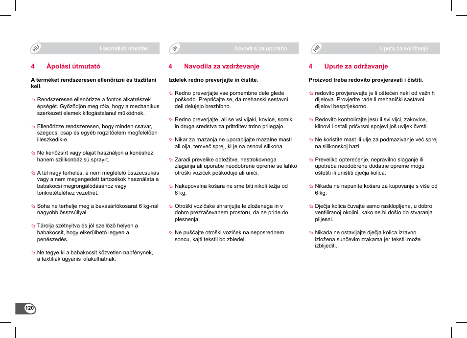 Britax B-Agile Double User Manual | Page 122 / 132