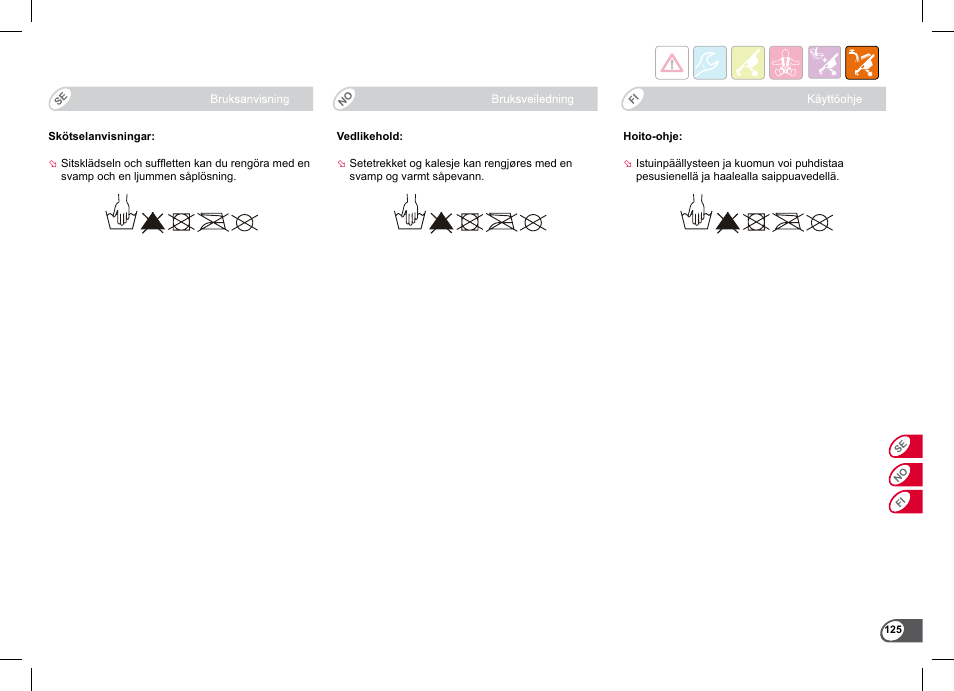 Britax B-Agile Double User Manual | Page 127 / 132