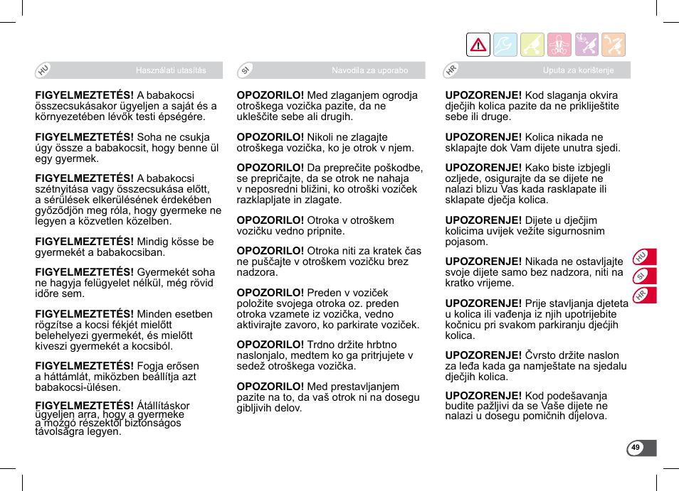 Britax B-Agile Double User Manual | Page 51 / 132