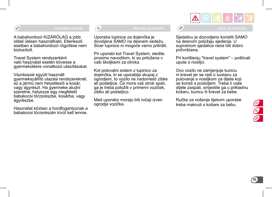 Britax B-Agile Double User Manual | Page 55 / 132